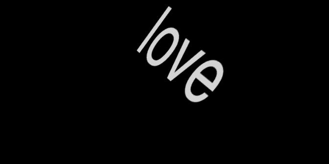 "Using text as texture" code example